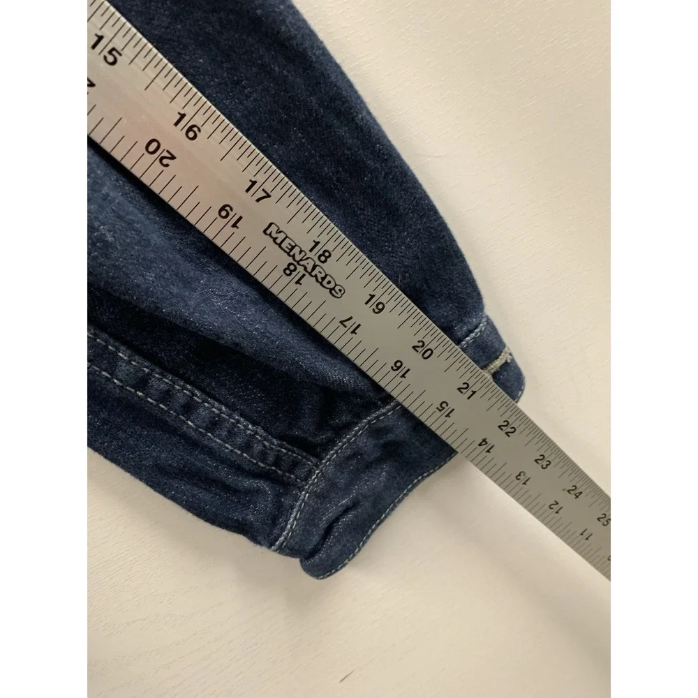 Vintage Levi Strauss Denim Jacket Youth XL Trucker Western Classic Jean Coat 90s - Picture 9 of 10